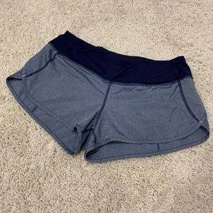 lululemon Speed short, Navy blue, size 6